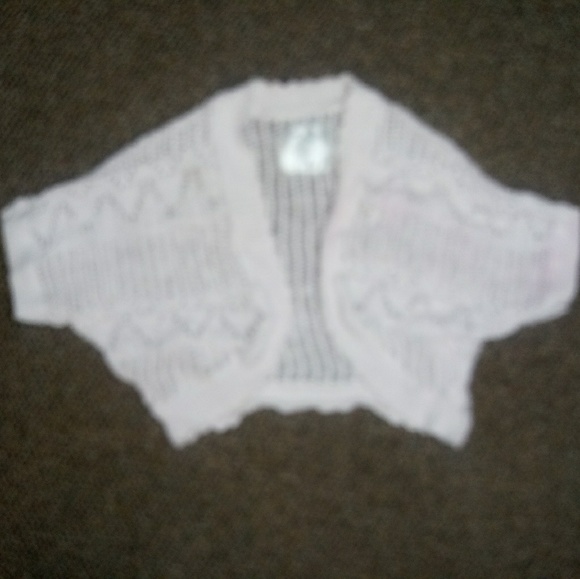 Light Pink Knit Cardigan - Picture 1 of 4